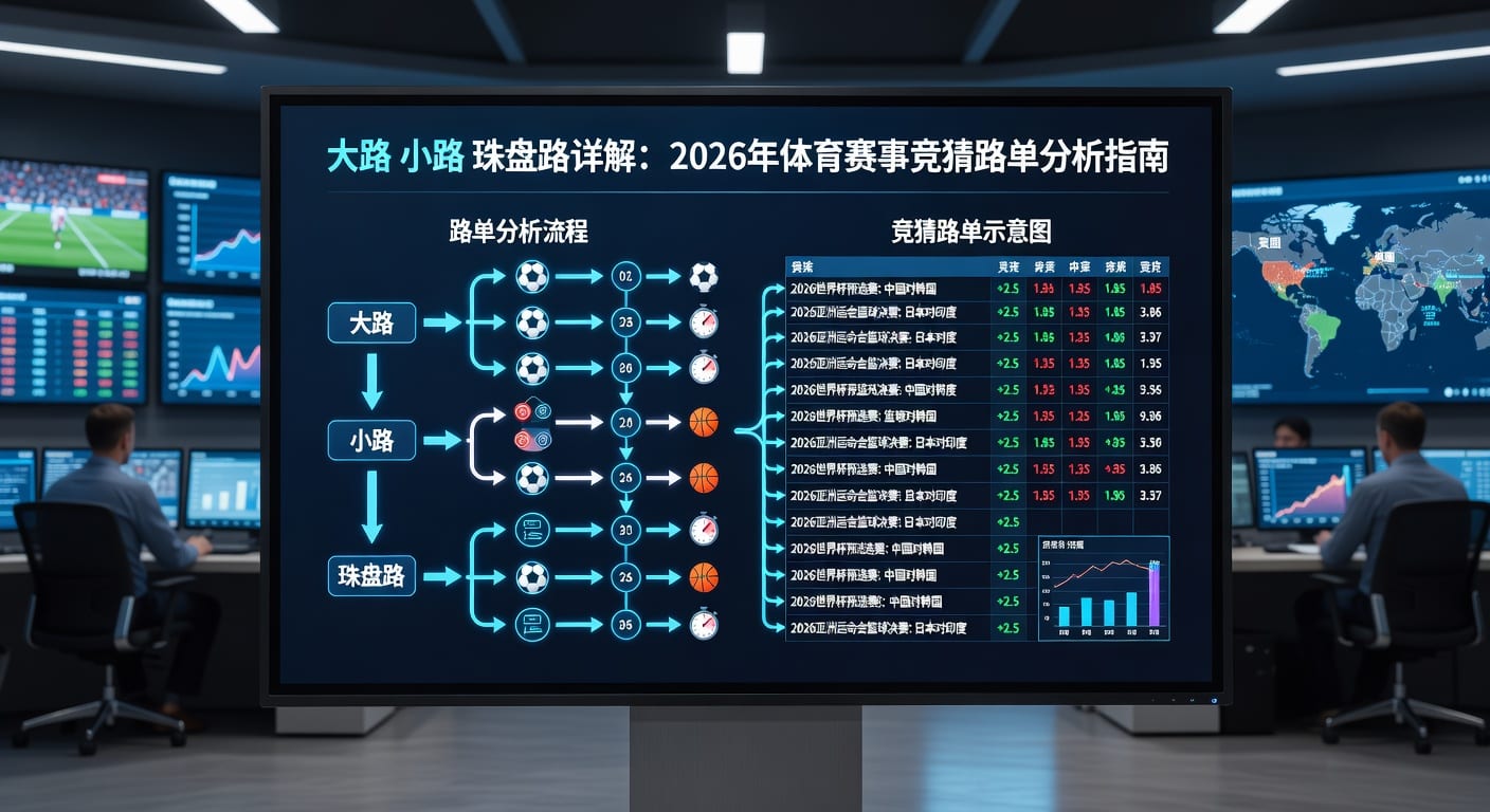 大路 小路 珠盘路盘面解读与走势判断