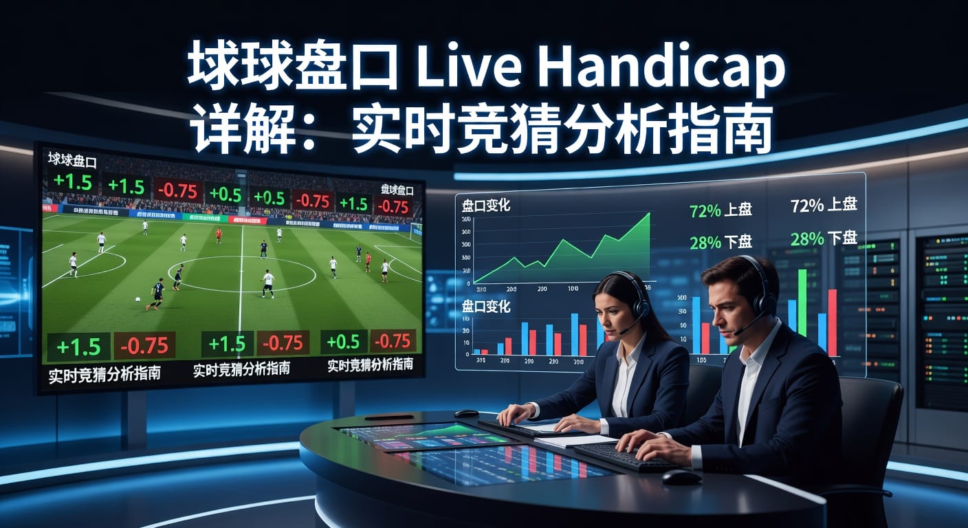 滚球盘口 live handicap 解读方法与场中盘观察