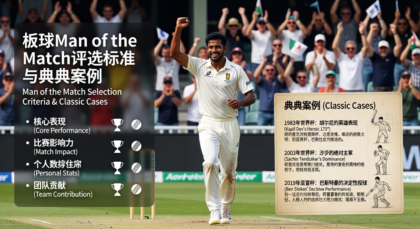 Man of the Match 评选标准与比赛解读｜分析师体育官网
