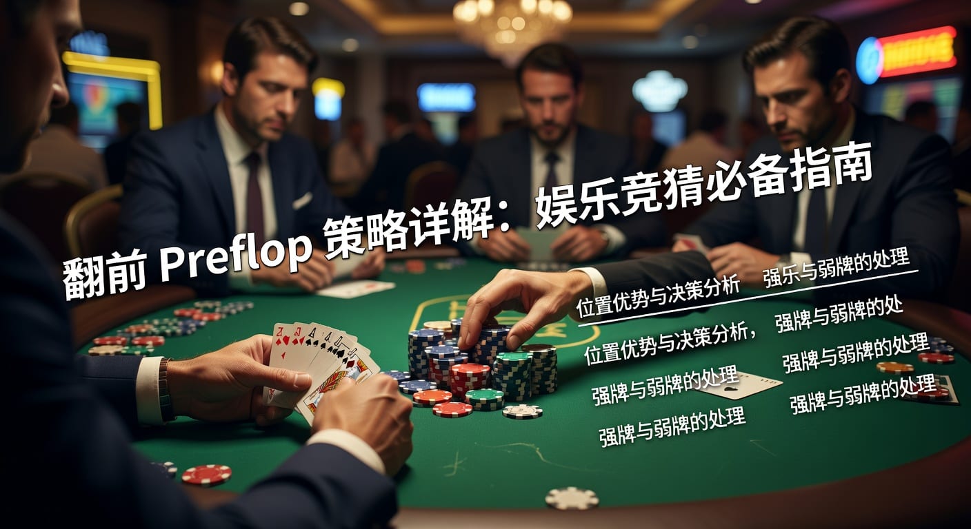 翻前 preflop实战策略与起手牌分析