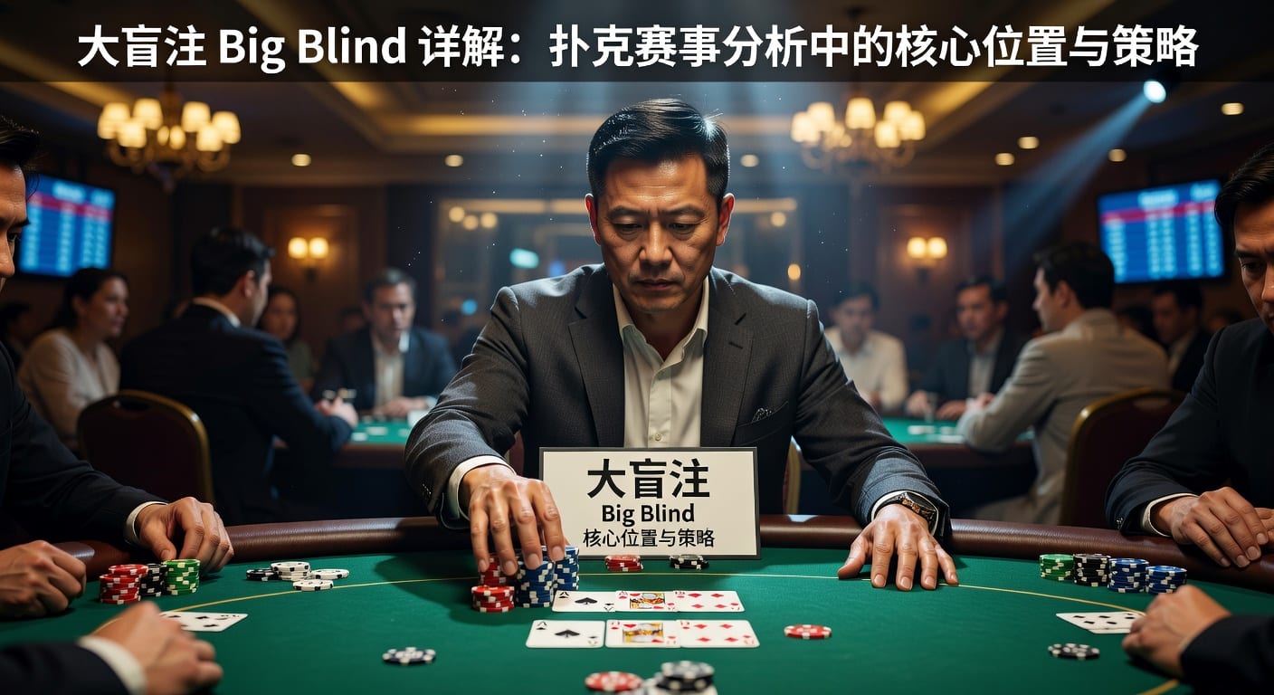 大盲注 big blind 全解析：下注基准与实战理解