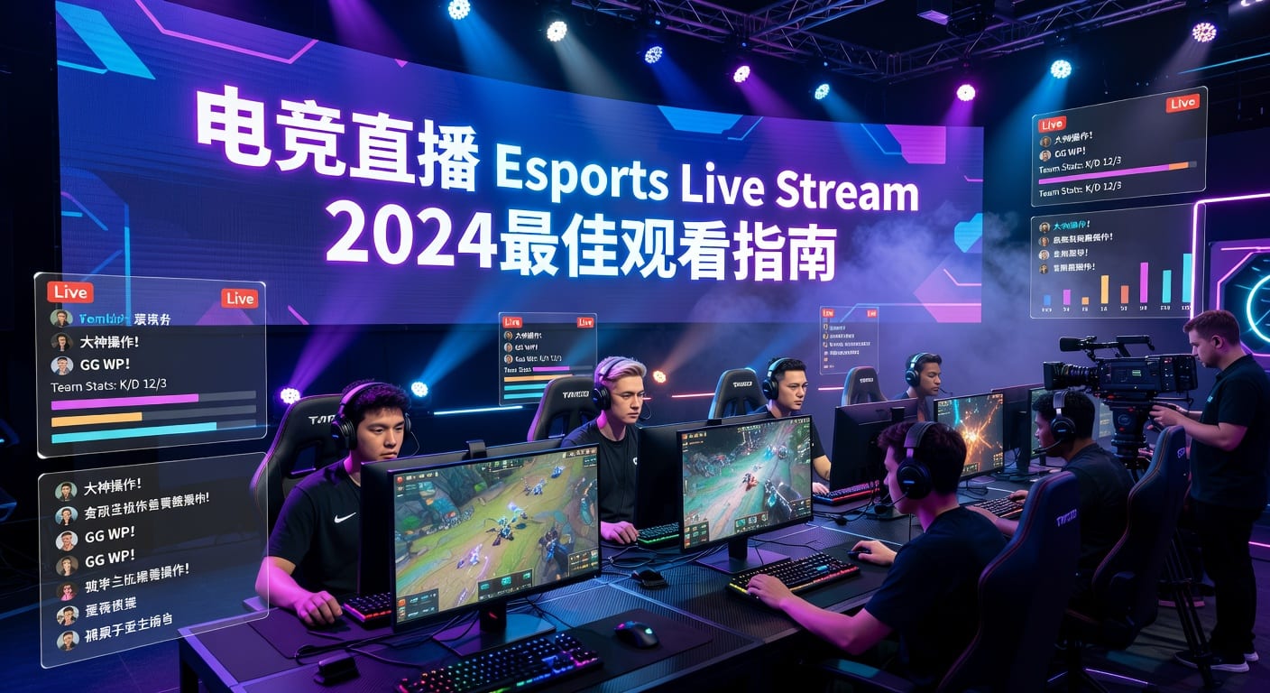 电竞直播 Esports Live Stream：观看体验与转化路径