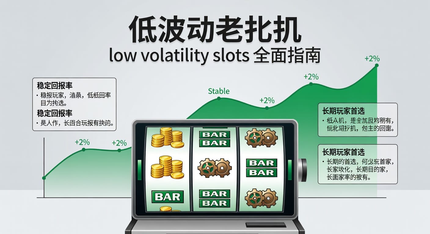 低波动老虎机 low volatility slots：稳健玩法与选机思路