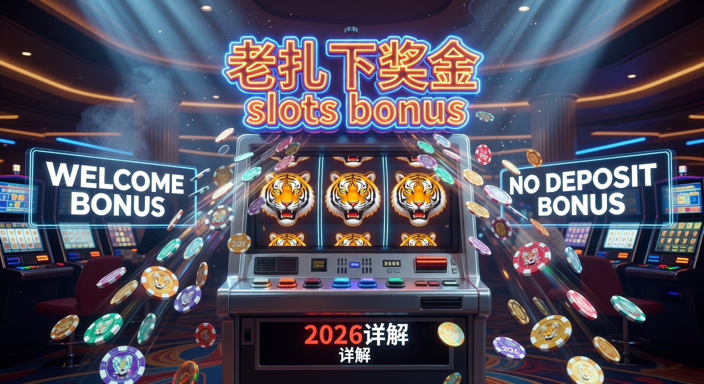 老虎机奖金 welcome bonus no deposit bonus 领取与避坑